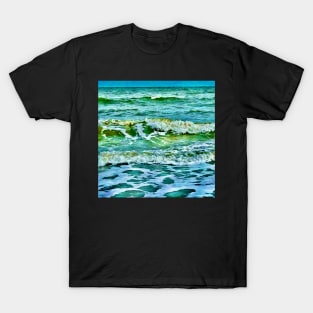 Epic Ocean Waves by Pamela Storch T-Shirt